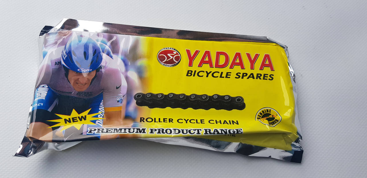 

Велосипедная цепь 28 Усиленная YADAYA PREMIUM 1/2"*1/8"*114L