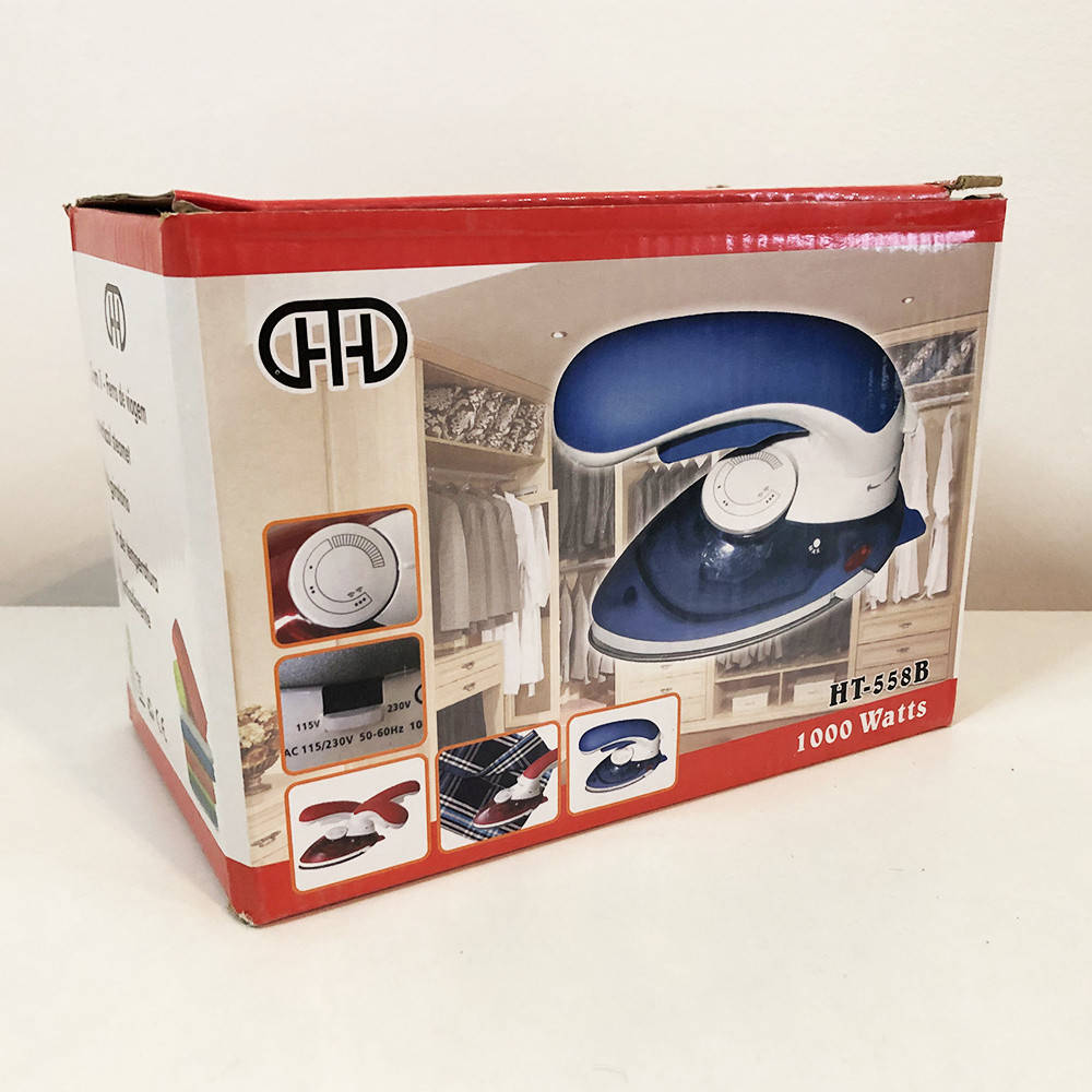 

Отпариватель Mini Steam Iron HT-558B. AF-743 Цвет: синий