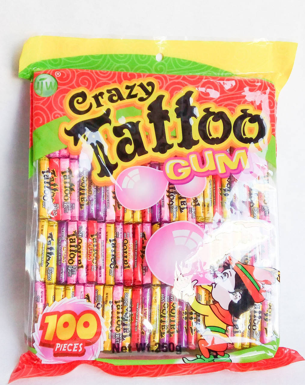 

Жевательная резинка Crazy tattoo 100 штук