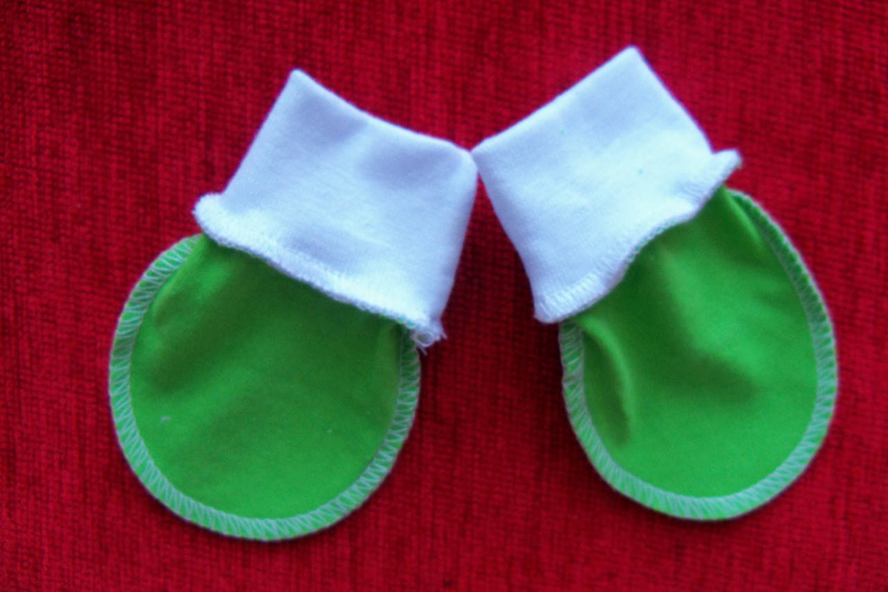 

Царапки хлопковые зеленые