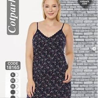 

Ночная сорочка на бретелях XL 2XL 3XL