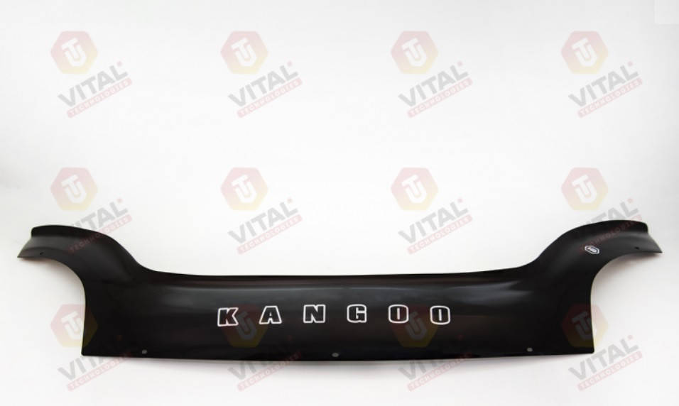 

Дефлектор капота VT52 (мухобойка) Renault Kangoo 1 1997-2003 до рестайлинга, Vip Tuning, RL10