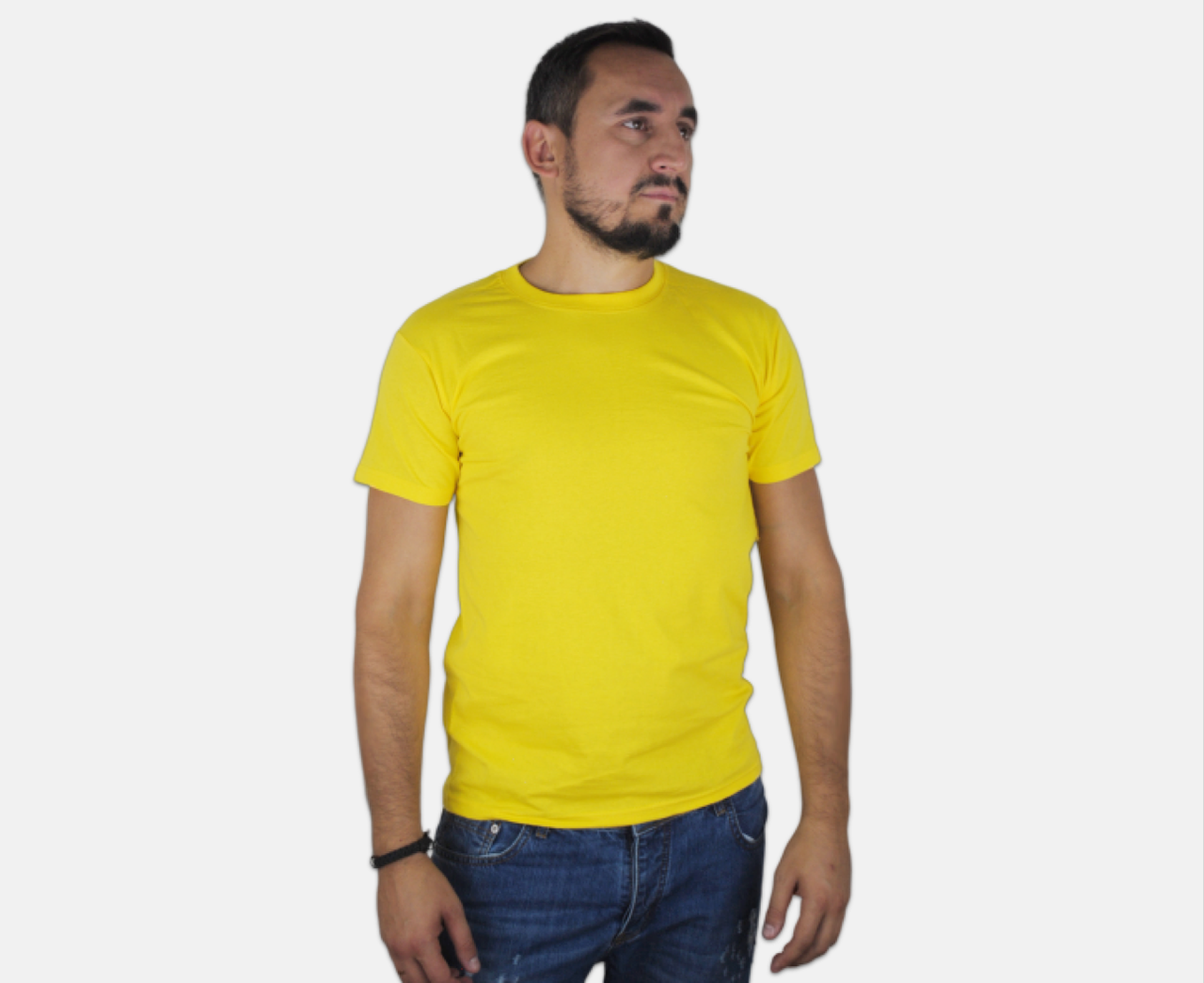 

Мужская Футболка Классическая Fruit of the loom Жёлтый 61-036-K2 Xxl