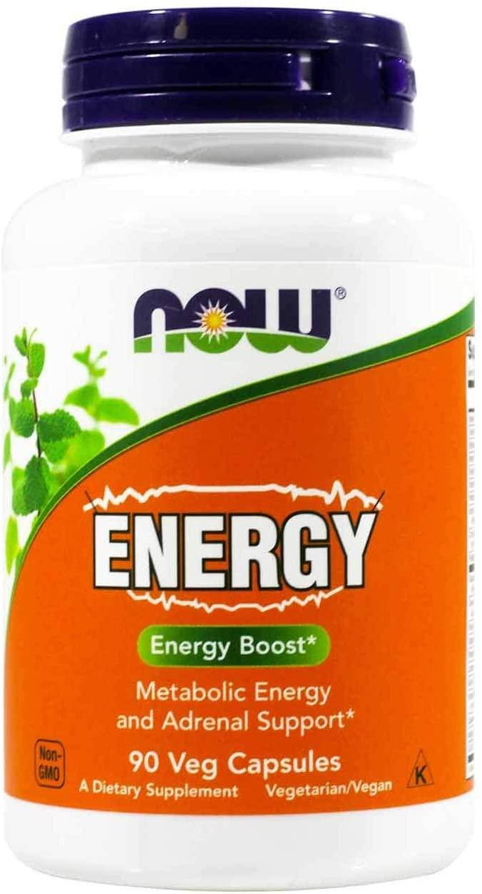 

Энергетик препарат для выработки энергии нау фудс Now Foods Energy 90 капсул