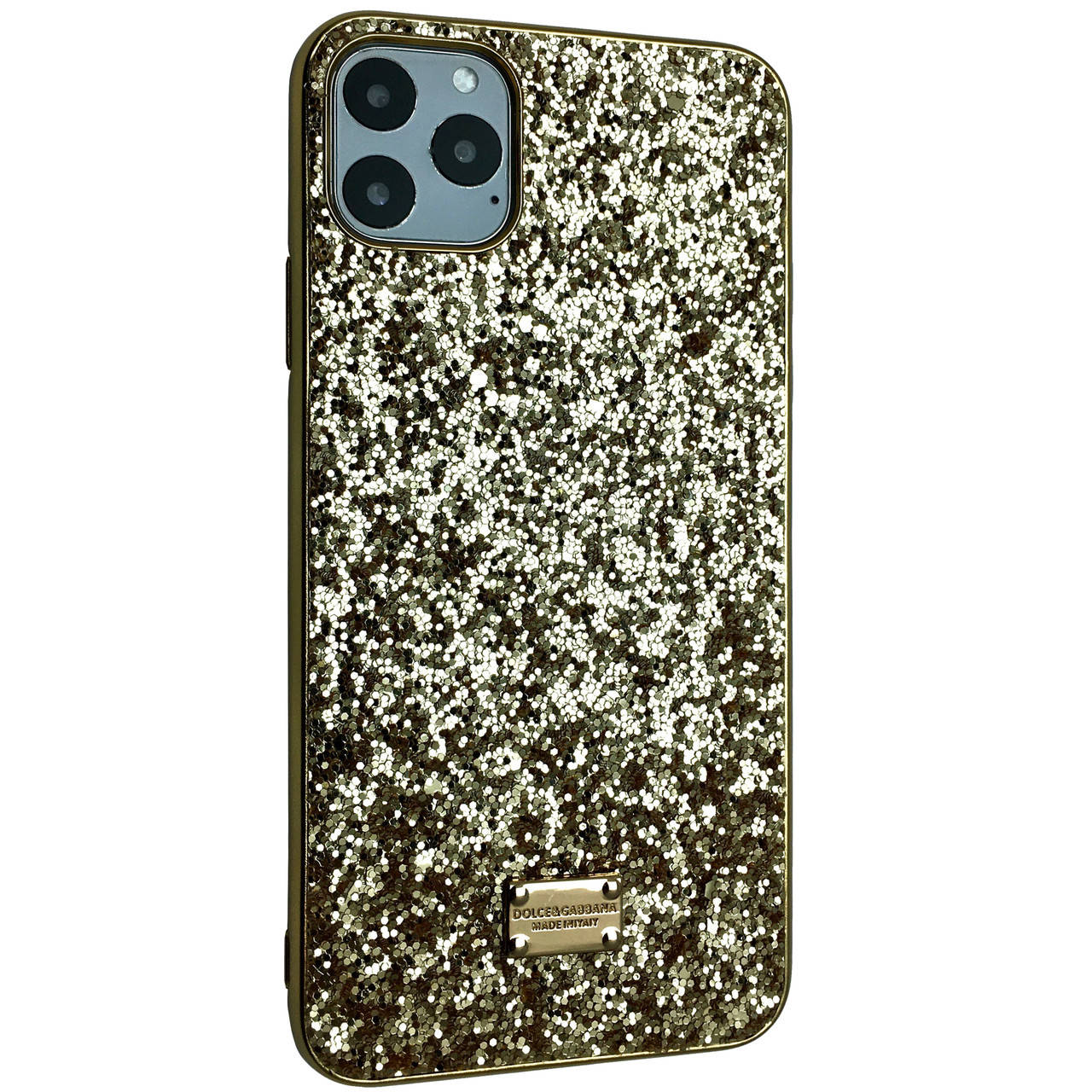 

Чехол-накладка DK Silicone Form Diamond Shine Apple iPhone 11 Pro (gold)