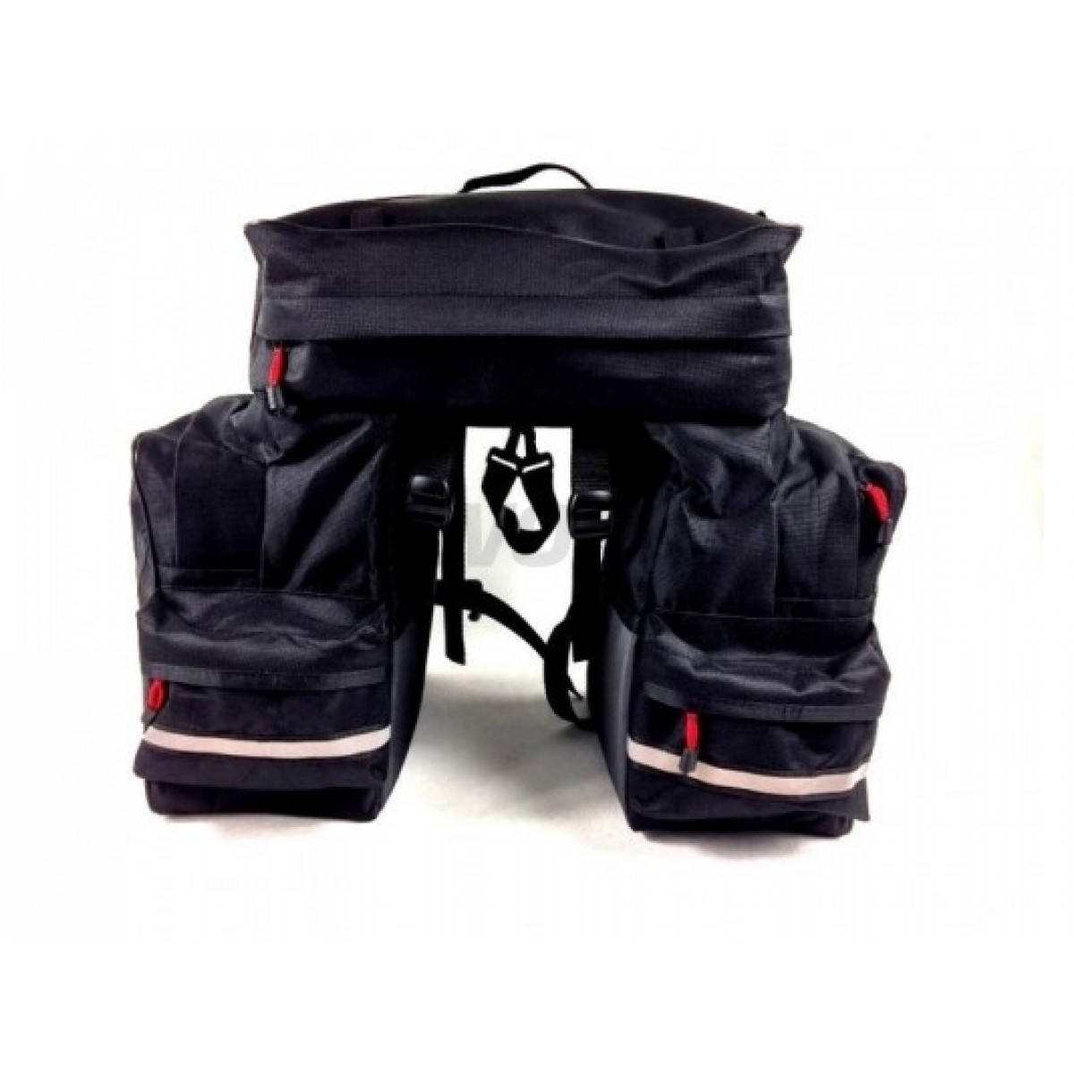 

Велосумка на багажник Spencer Triple Bag 3-х секционная 42л