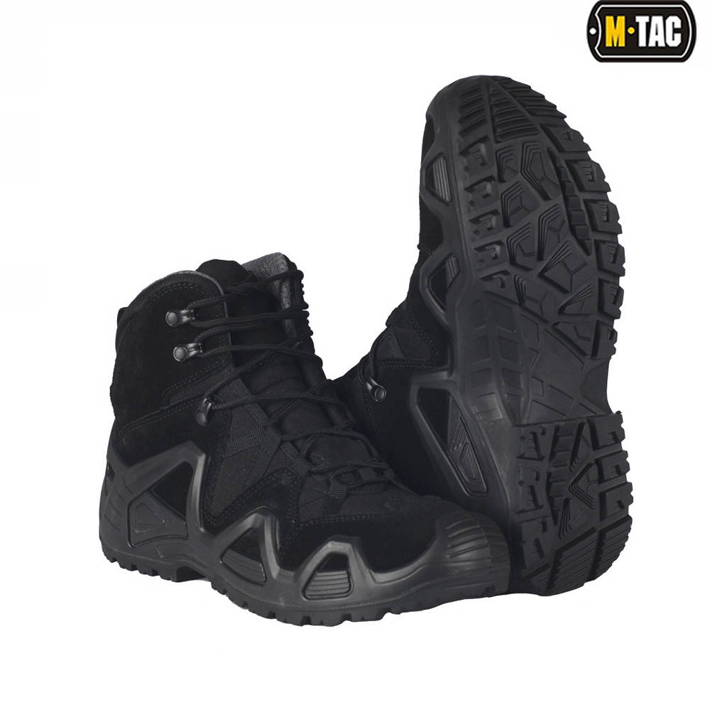 

Ботинки тактические M-Tac Alligator черные 47р 47, Черный