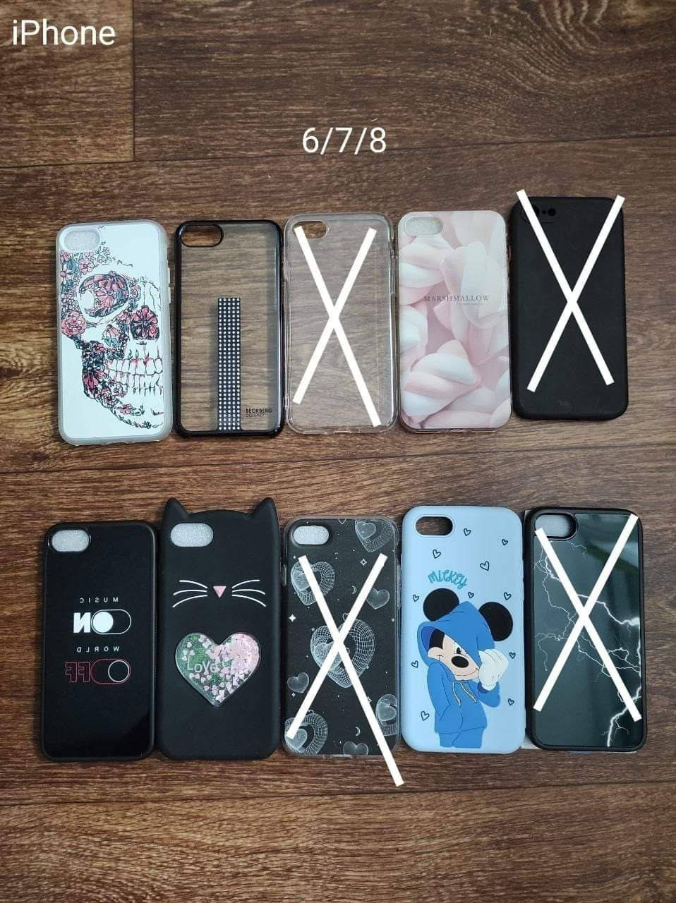 

Чехол силиконовый iPhone 7/8(чехол на айфон 7/8) один на выбор, Разные цвета