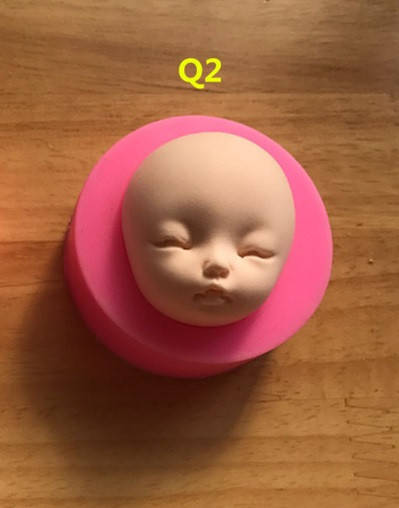 

Силиконовый молд "Лицо" Q2
