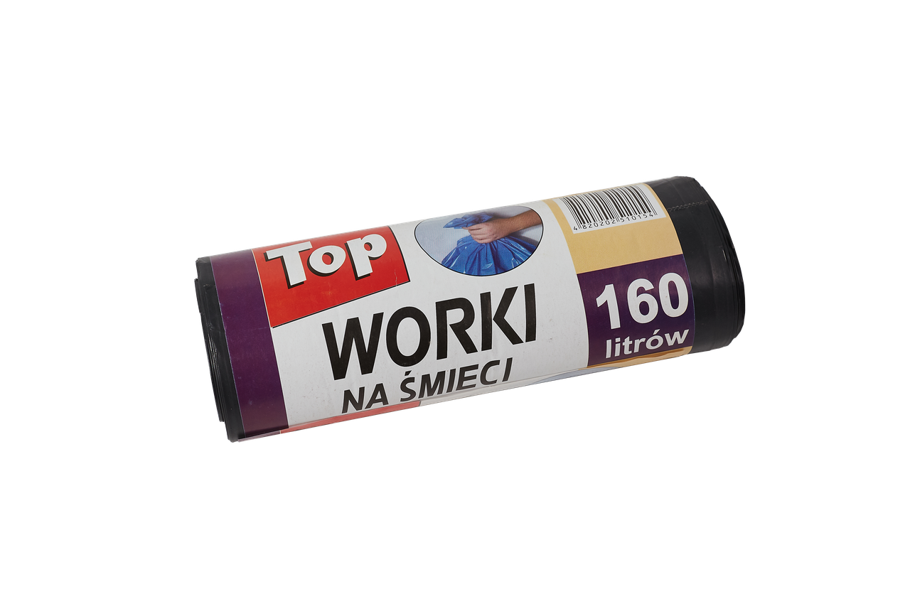 

Пакет для мусора TOP PACK LD черный 90*115/160л 10шт