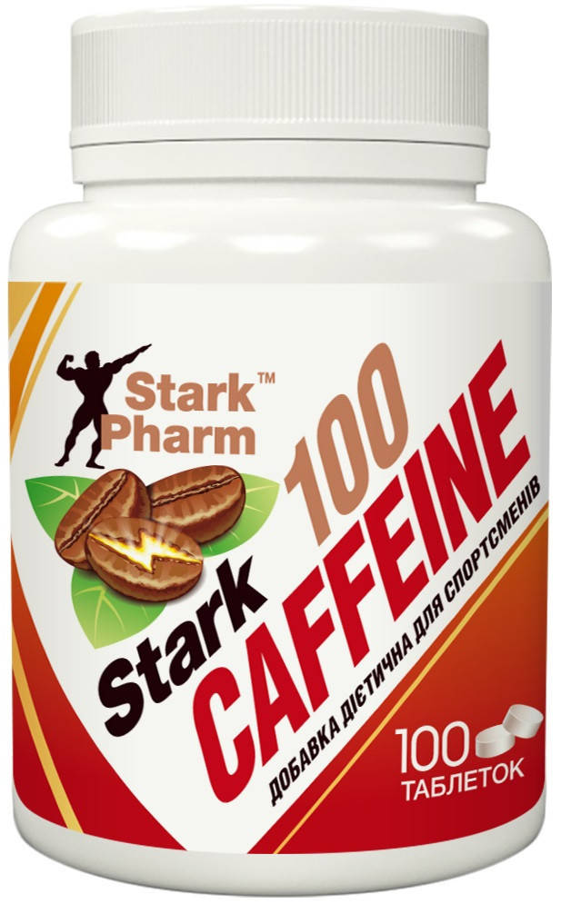 

Кофеин Stark Pharm - Caffeine 100 мг (100 таблеток) (в 2 раза выгоднее аптечного)