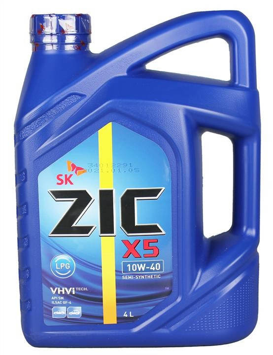 

Масло ZIC X5 полусинтетика 10W40 4литр