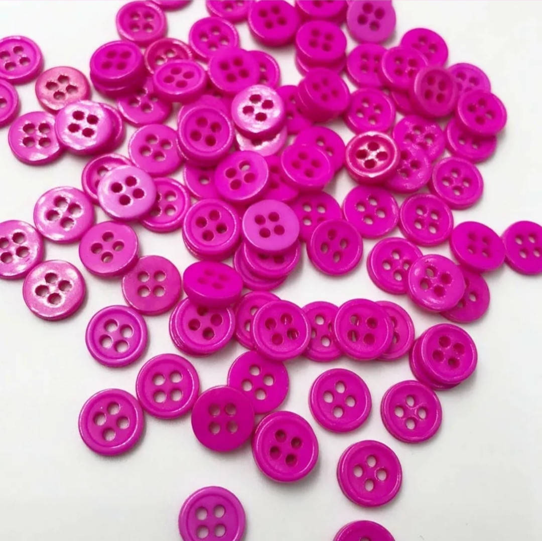 

Пуговицы 11мм, Малиновый