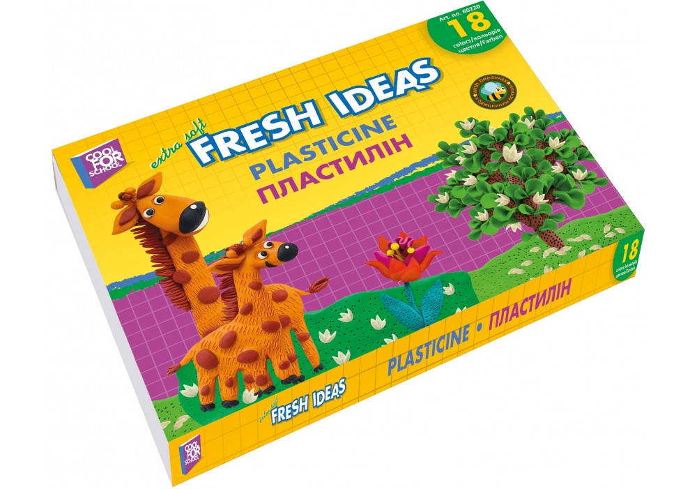 

Пластилин 18 цветов CFS, 360 г