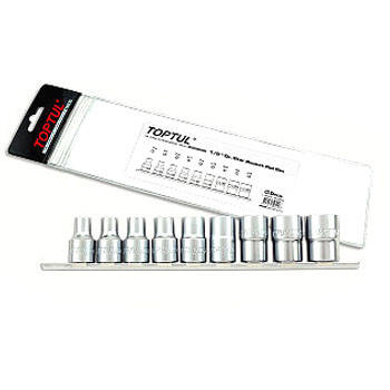 

Набор головок TORX 1/2" E10-E24 7ед.(звезда Давида) Toptul GAAG0704