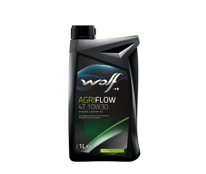 

Моторное масло Wolf AGRIFLOW 4T 10W30 1л (8309106)