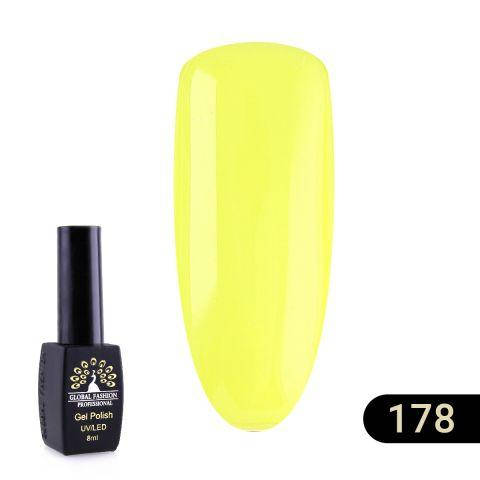 

Гель лак от Global Fashion Black Elite 8 ml 178