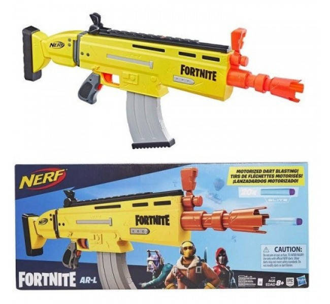 

ПОД ЗАКАЗ 20+- ДНЕЙ Бластер Нерф Фортнайт Nerf Fortnite AR-L