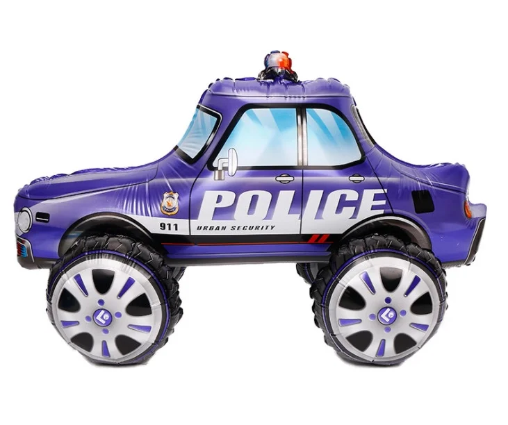 

Ходячая фигура фольгированная КНР (65х38 см) Полицейская машина, Разные цвета