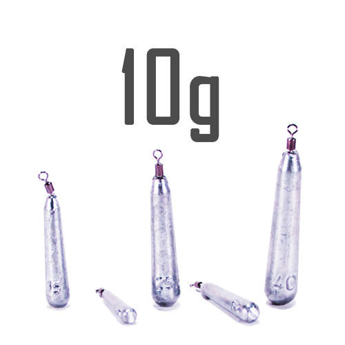 

Груз “Дроп-Шот” с вертлюгом 10 г. свинцовый (5 шт.) Днипро-Свинец