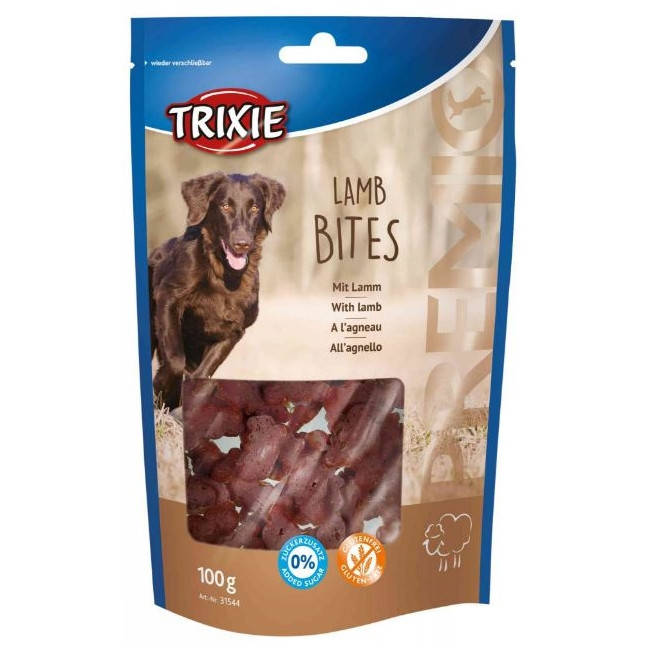 

Тrixie PREMIO Lamb Bites лакомство для собак Кусочки с ягненком 100г