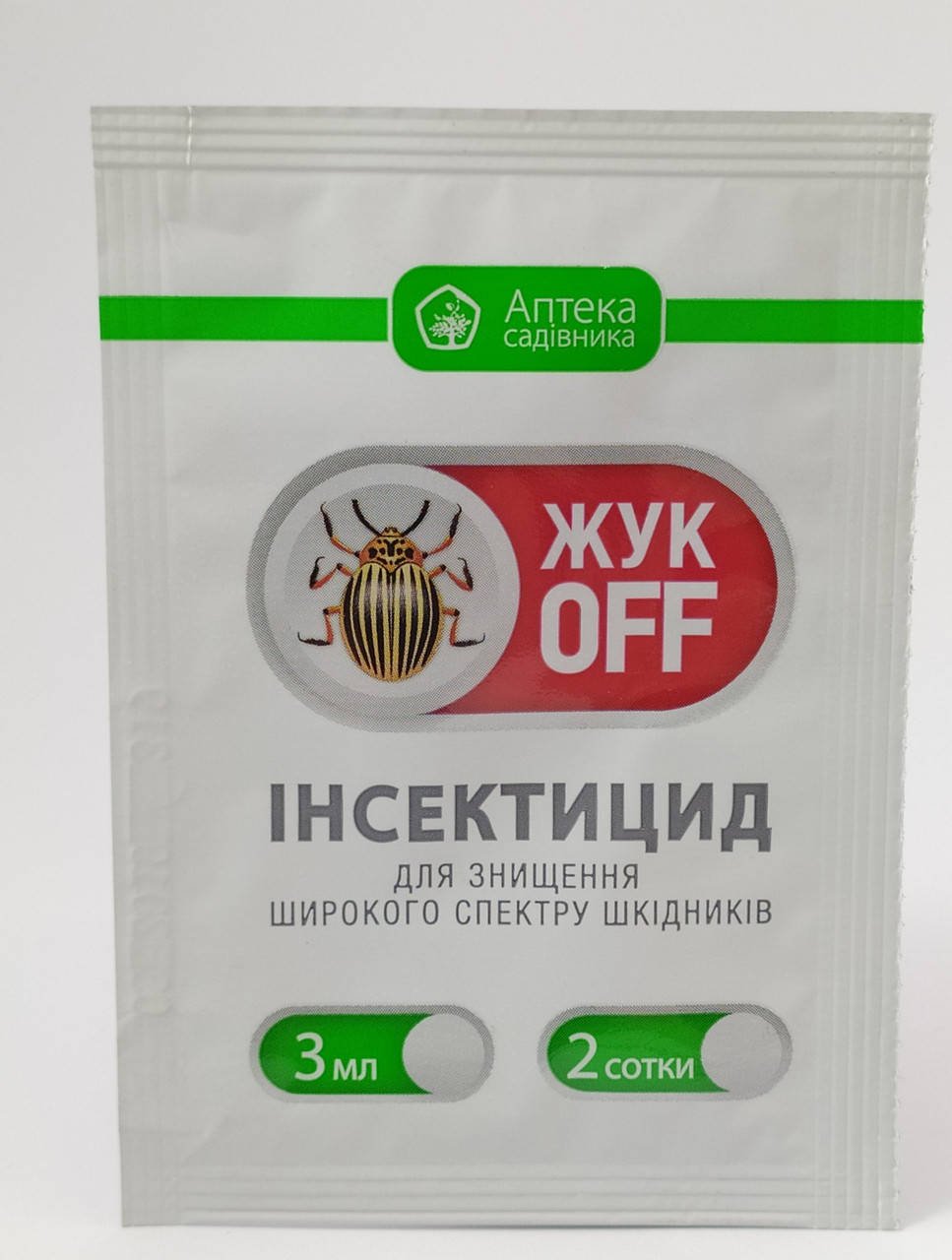 

Инсектицид Жук OFF 3мл Ukravit