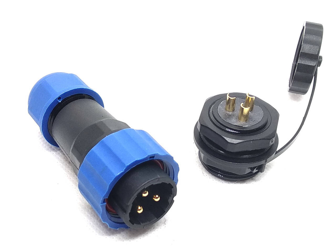 

Герметичный разъем с защитой IP68 серии SP20 3Pin 3 контакта