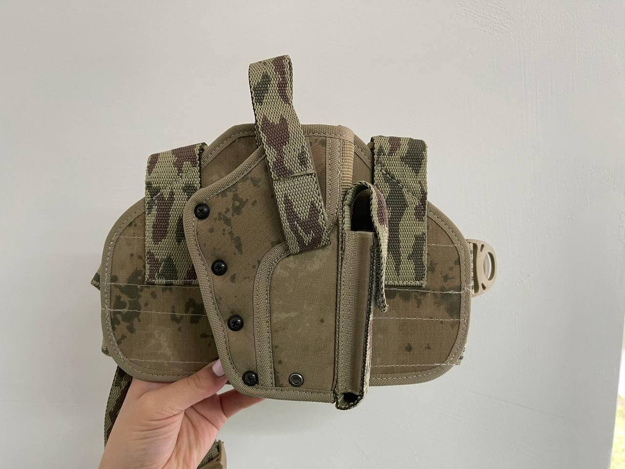 

Кобура тактическая набедренная песочный