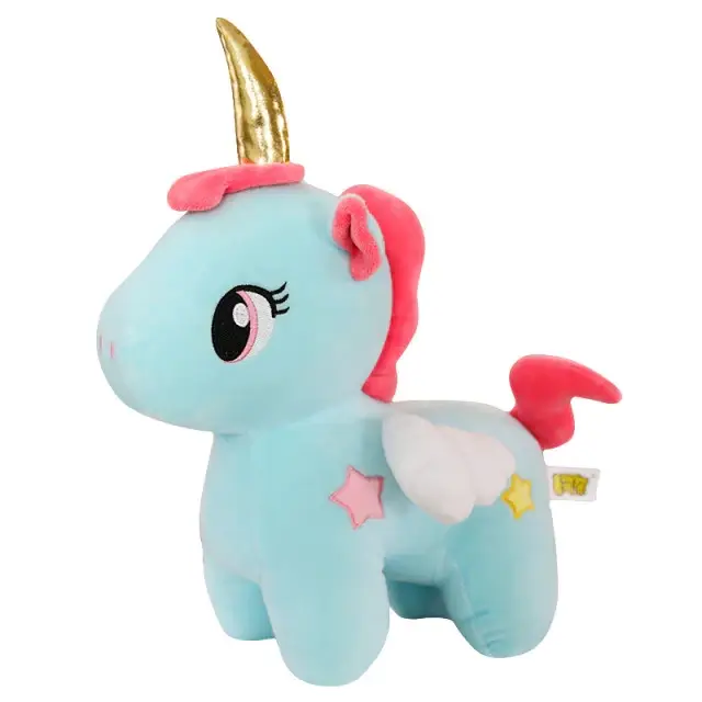 

Пони единорог детская мягкая игрушка My Little Pony 20см - голубой