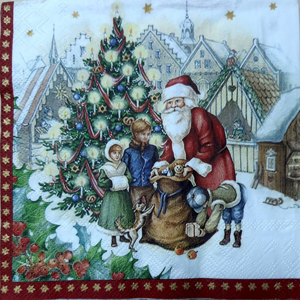 

Салфетка для декупажа 33х33см, НГД-122