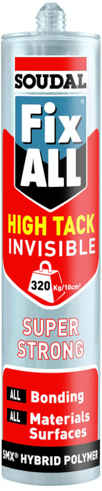 

Клей-герметик FIX ALL HIGH TACK белый (290мл Soudal)