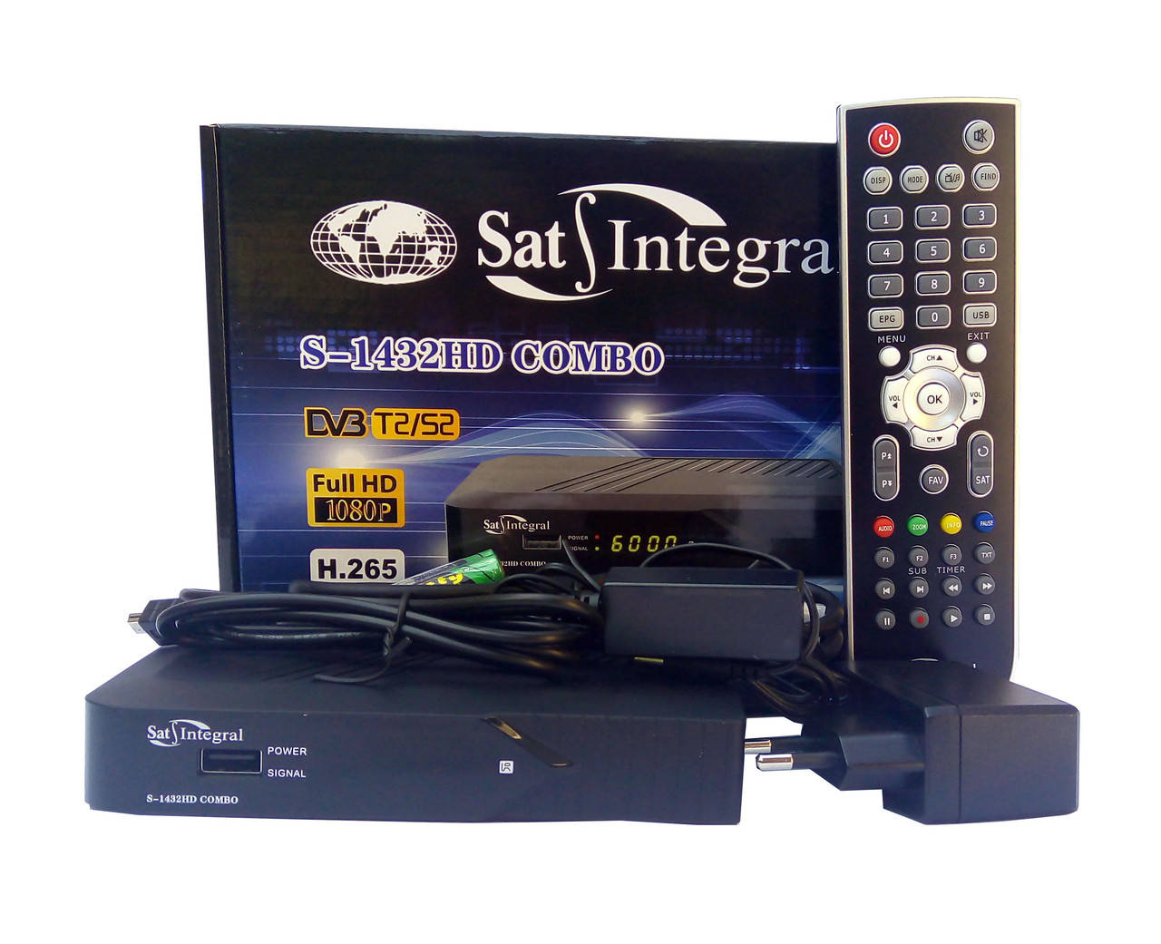 

Спутниковый ресивер Sat-Integral S-1432 HD COMBO + прошивка