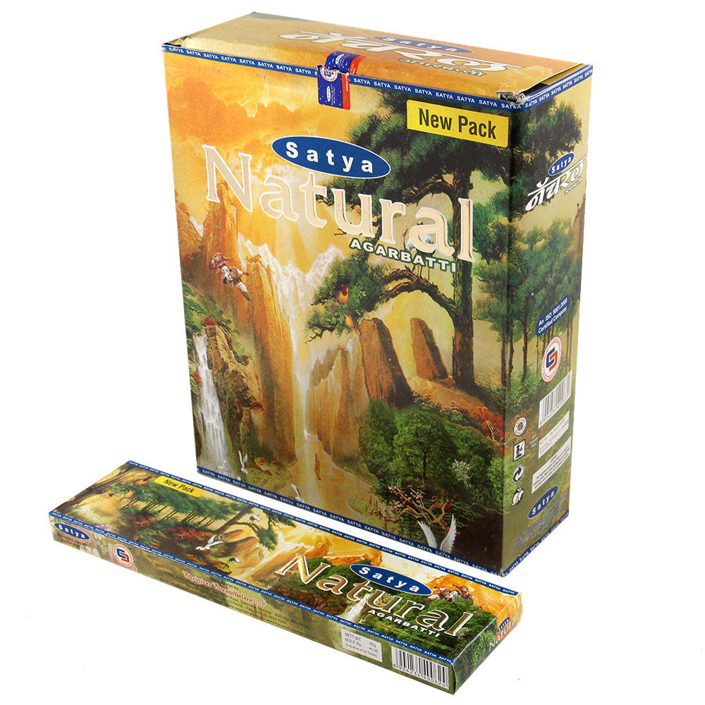 

Натуральные аромапалочки Natural Satya, 45 грамм