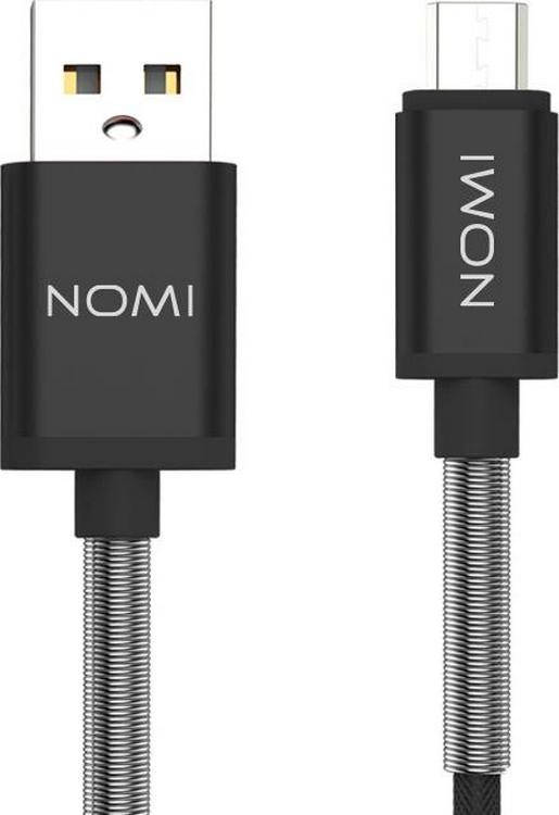 

Кабель Nomi DCMQ 10m USB micro 1м Bk, Черный