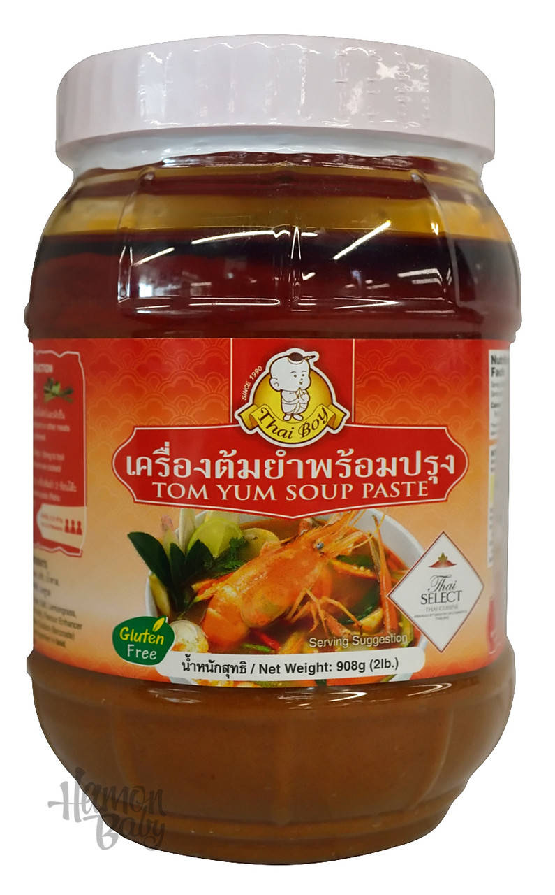 

Паста для супа Tom Yum, 908 г, ТМ Thai Boy, Таиланд