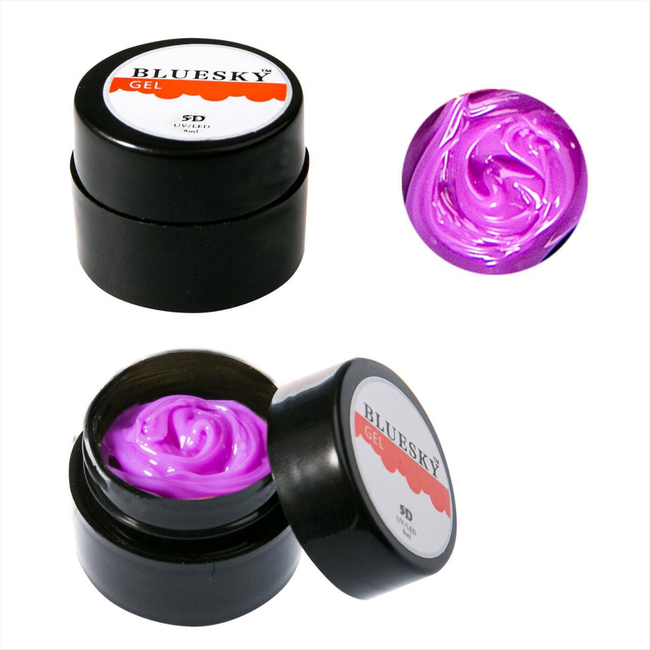 

Гель-паста Bluesky 5D для дизайна ногтей, 8 мл. № 1 фиолетовый