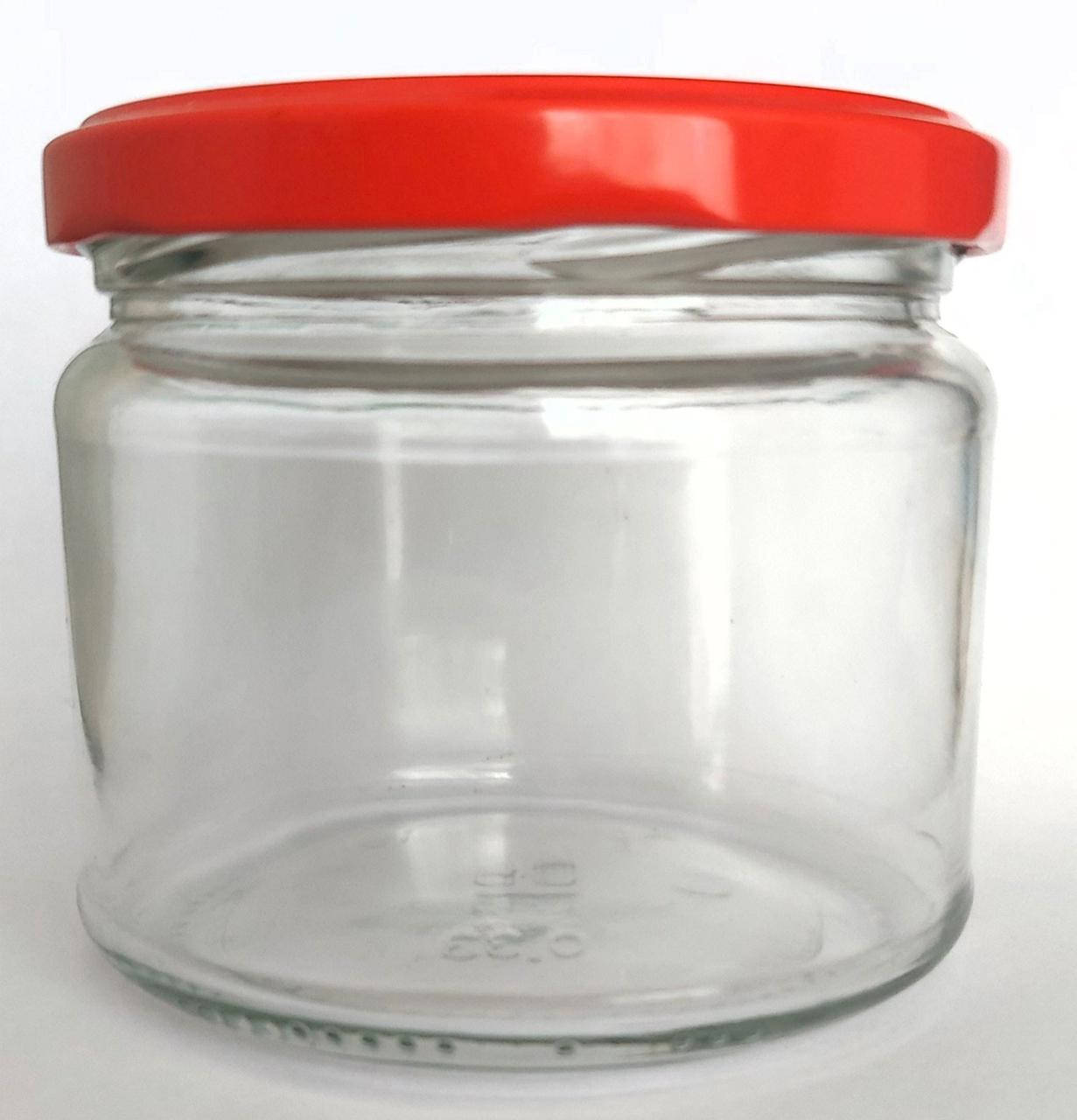 

Банка для консервации с крышкой 330 мл то 82