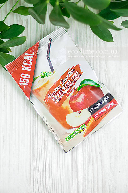 

Коктейль Power Pro Фруктовый смузи Морковь-Яблоко-Банан, 40 г