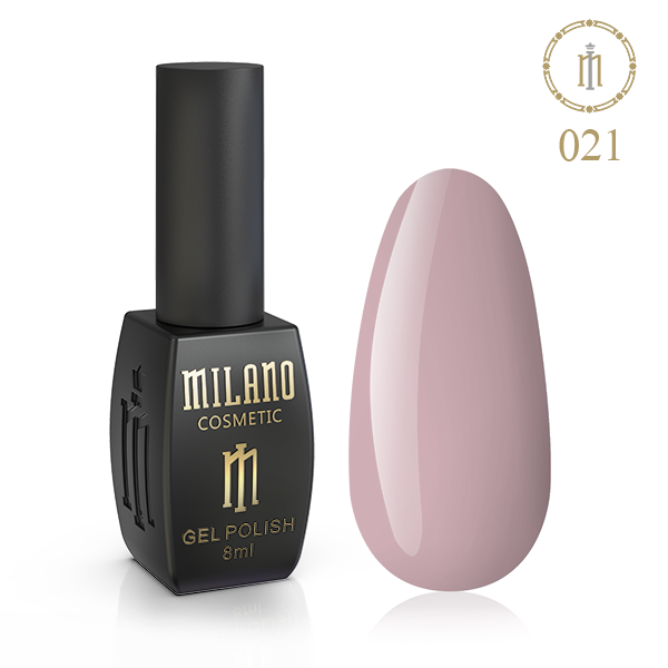 

Гель лак для ногтей Милано (Milano Cosmetic) 8 мл № 021