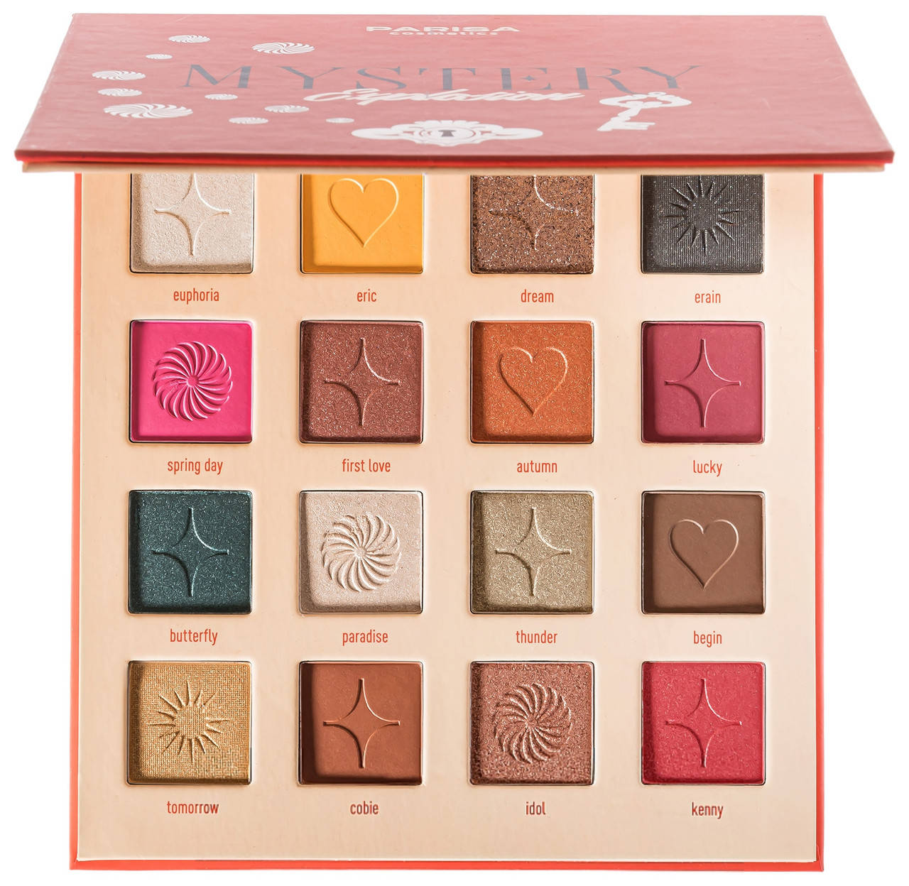 

Палетка теней для век Parisa Cosmetics Mystery Eyeshadow Palette E716 "Explosion"