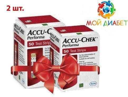 

Тест-полоски Accu-Chek Performa 50 шт. 2 упаковки