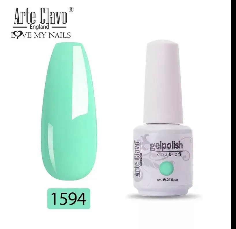 

15мл. Гель лак для ногтей под лампу Gelpolish УФ UV. Бирюзовый