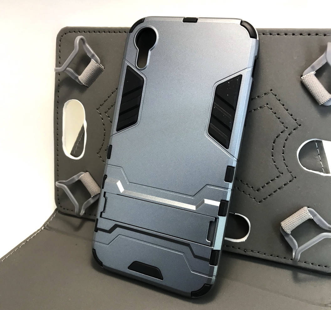 

Чехол на iPhone XR накладка бампер противоударный Honor Space gray, Серый