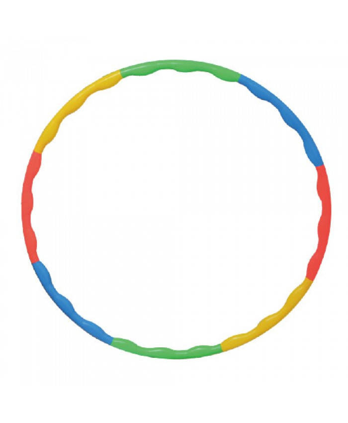

Гимнастический обруч LiveUp Hula-Hoop пластик (LS3326) Multi