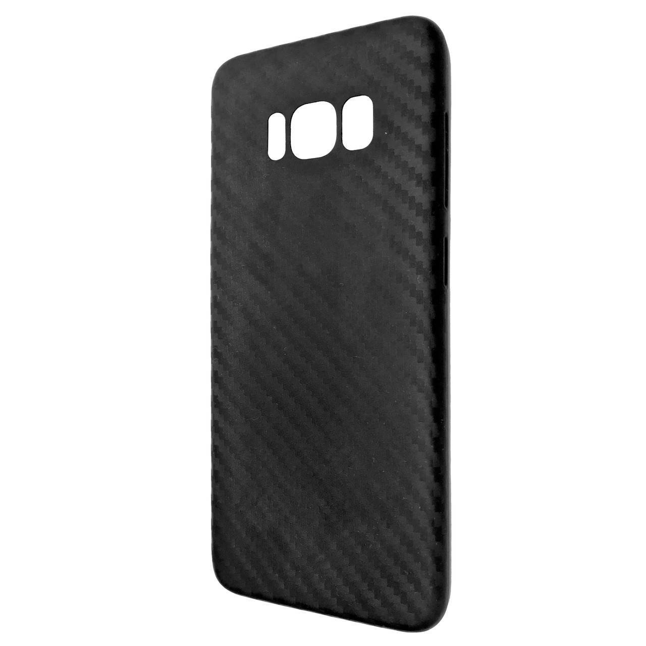 

Чехол-накладка DK-Case пластик Carbon ultra slim для Samsung S8 (black), Черный