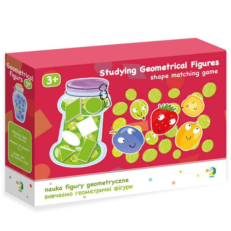 

Настольная игра Изучаем геометрические формы Додо / Dodo