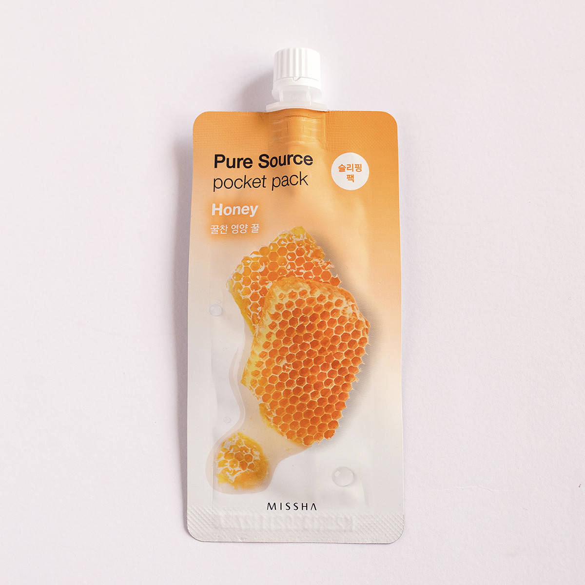 

Ночная маска с экстрактом меда Missha Pure Source Pocket Pack Honey 10 ml