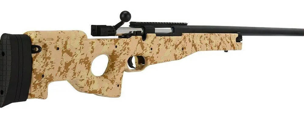 

Детская снайперская винтовка AWP M96 С пневматическая металл, Песочный