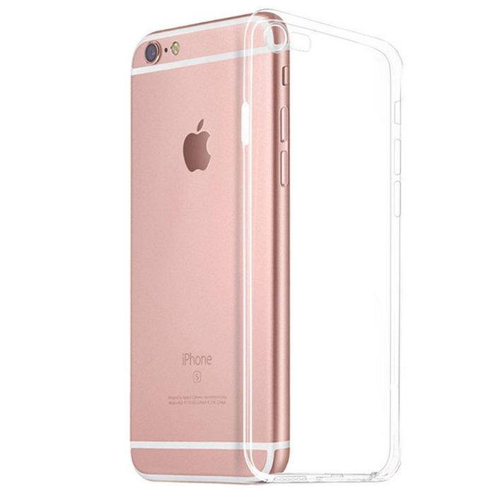 

Силиконовый чехол на iPhone 6 / 6s / Айфон 6 / 6С, Прозрачный