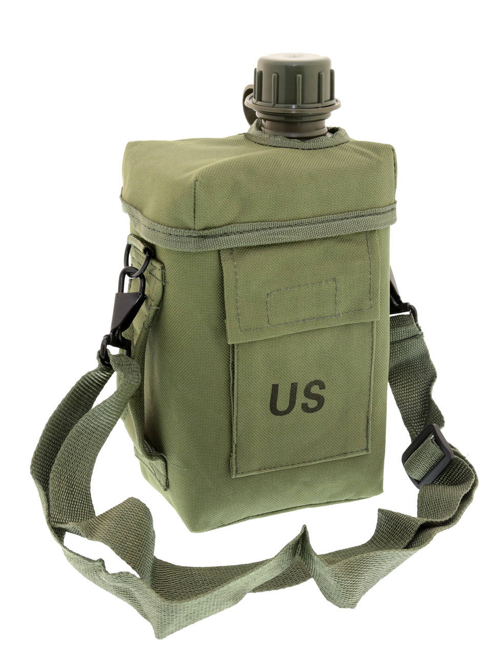 

Фляга армейская 2 литра с чехлом и ремнем MIL-TEC Patrol Olive 14514001